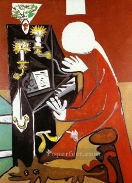 The Velazquez piano 1957 cubism Pablo Picasso Oil Paintings